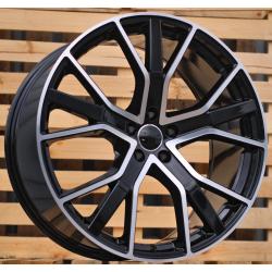 R21x9 5X112 ET 30 66.5 B5131 (IN5348) Black Polished (MB) For AUD (K7+P2)