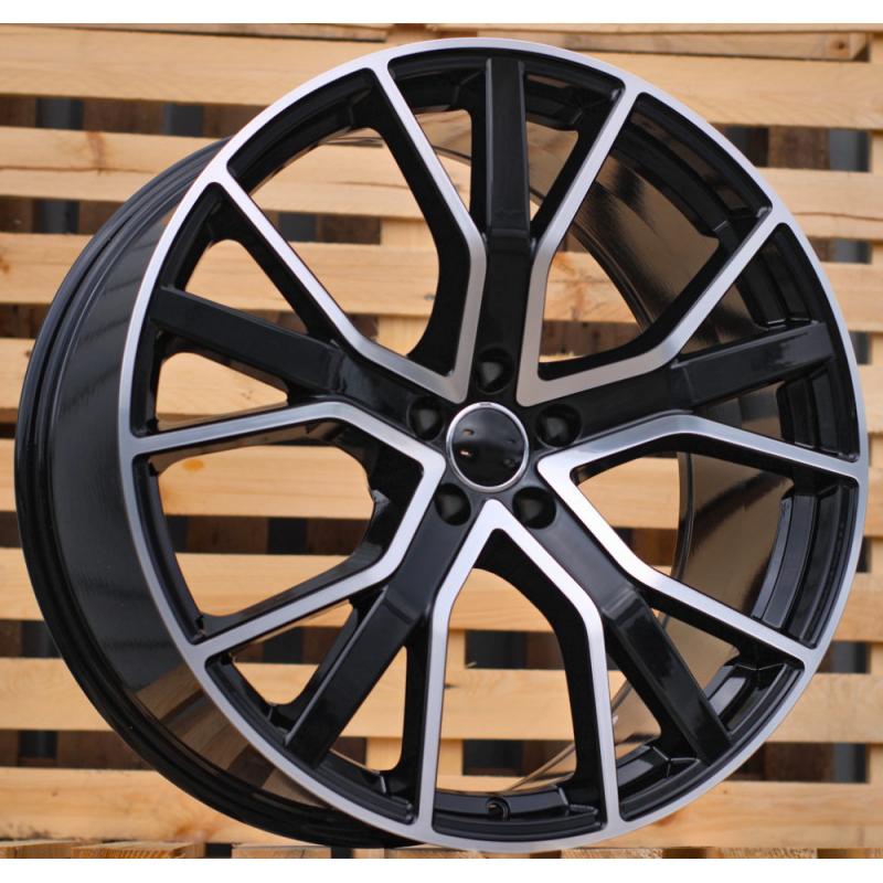R21x9 5X112 ET 30 66.5 B5131 (IN5348) Black Polished (MB) For AUD (K7+P2) R21x9 5X112 ET 30 66.5 B5131 (IN5348) Black Polished (MB) For AUD (K7+P2)