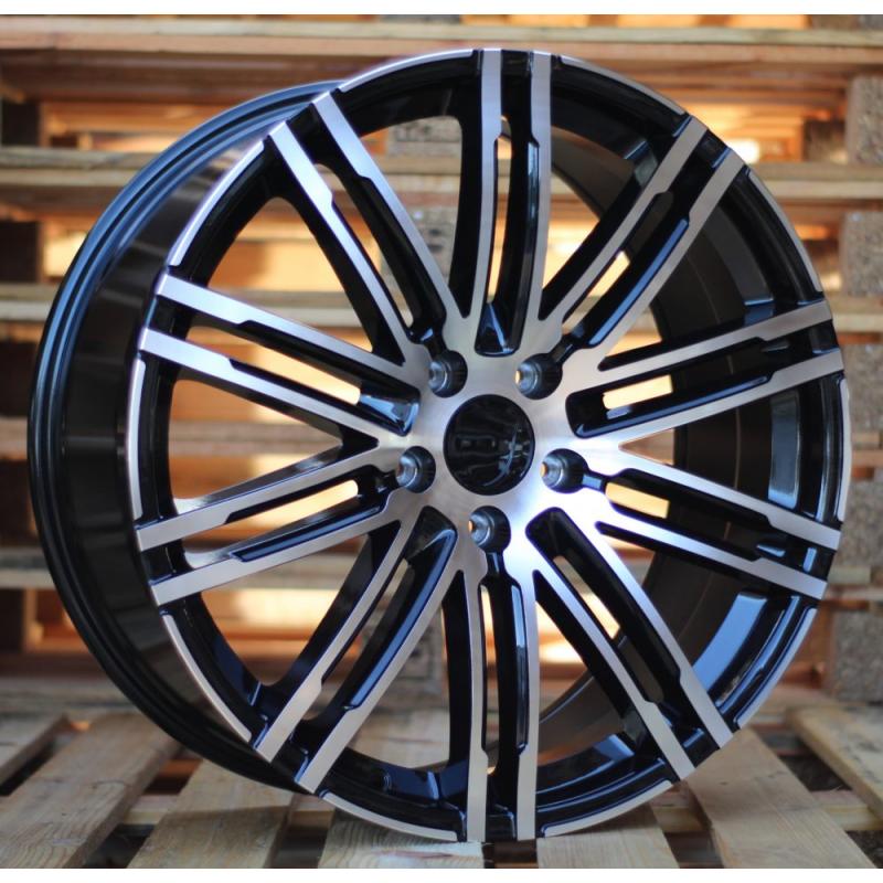 R21x10 5X112 ET 19 66.5 B1026 (LU1293) Black Polished (MB) For PORCH (K4+P1) (REAR+FRONT) R21x10 5X112 ET 19 66.5 B1026 (LU1293) Black Polished (MB) For PORCH (K4+P1) (REAR+FRONT)