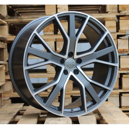 R18x8 5X112 ET 39 66.5 B5131 (BY1178) Grey Polished Half Matt (MGHM) For AUD (P2+Z3)