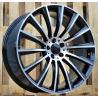 R16x7 5X112 ET 40 66.6 B1048 (XFA25) Black Polished (MB) For MER (R)