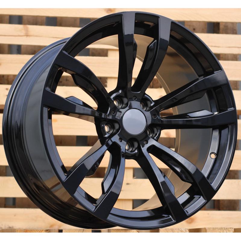 R20x10 5X120 ET 40 74.1 B1057 Black (BL) For BMW (K3+P+Z3) (Rear+Front) R20x10 5X120 ET 40 74.1 B1057 Black (BL) For BMW (K3+P+Z3) (Rear+Front)