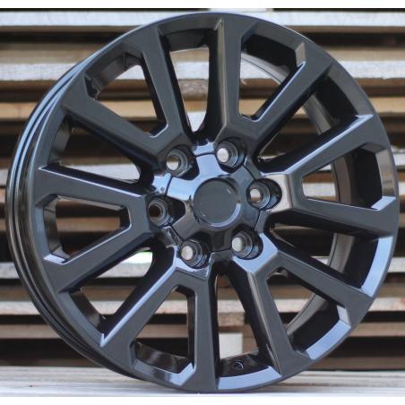 R18x7.5 6X139.7 ET 25 106.1 B1072 Black (BL) For TOYOT (Z1) (4x4)