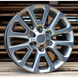 R18x7.5 6X139.7 ET 25 106.1 B1072 (BK5881) Hyper Black (HB) For TOYOT (K2)