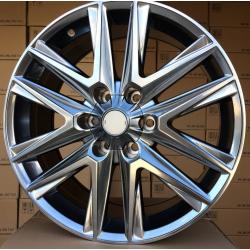 R20x8.5 6X139.7 ET 25 106.1 B1078 Polished Silver (MS) For TOYOT (K3)