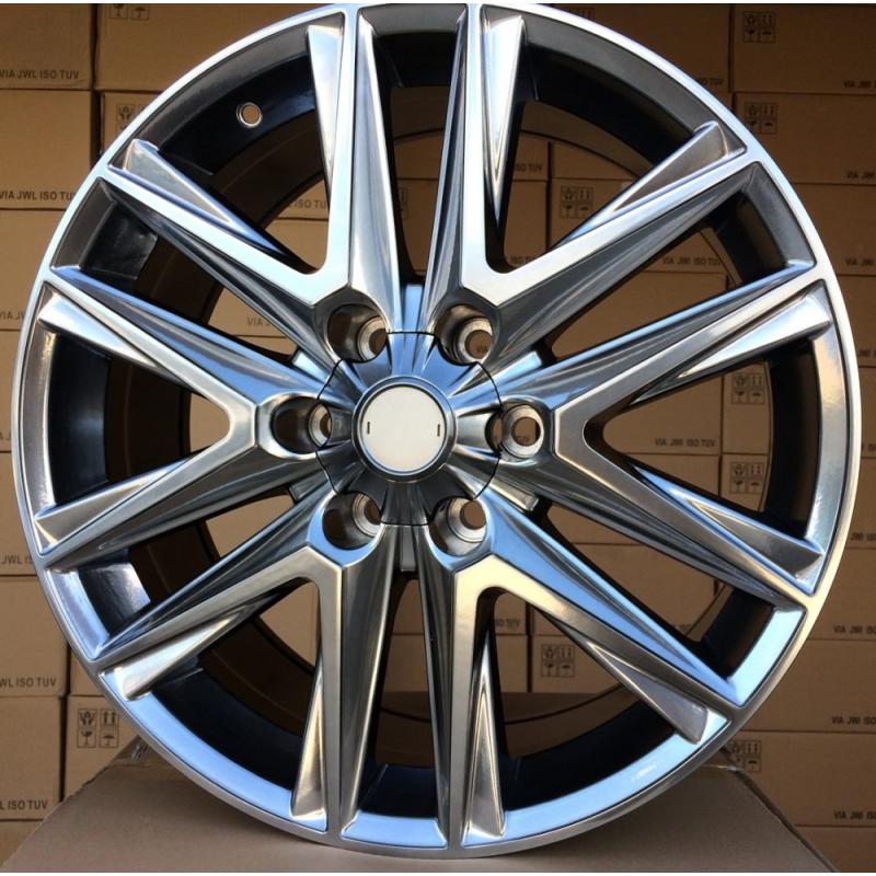 R20x8.5 6X139.7 ET 25 106.1 B1078 Polished Silver (MS) For TOYOT (K3) R20x8.5 6X139.7 ET 25 106.1 B1078 Polished Silver (MS) For TOYOT (K3)