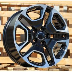 R18x8 5X114.3 ET 35 60.1 B1092 Black Polished (MB) For TOYOT (P)