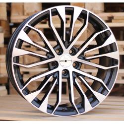 R18x8 5X112 ET 39 66.5 B1096 Black Polished (MB) For AUD (P)