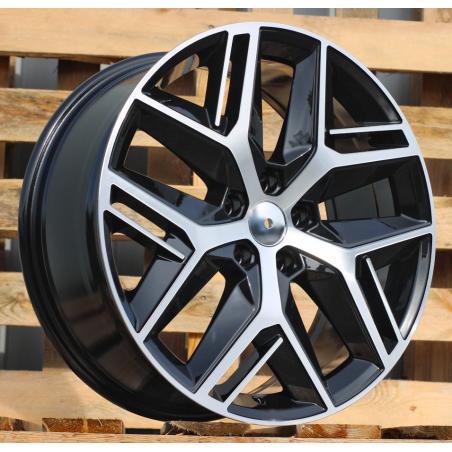 R19x8 5X112 ET 45 57.1 B1109 Black Polished (MB) For SEAT (K2) (New Model)