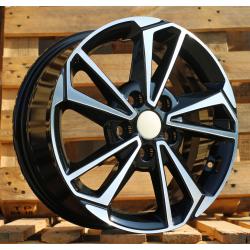 R16x6.5 5X114.3 ET 50 67.1 B1134 Black Polished (MB) For KIA (D2)