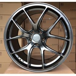 R18x8 5X114.3 ET 33 73.1 B1139 Hyper Black (HB) For RACIN (K7) (Rear+Front)