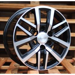 R18x7.5 6X139.7 ET 25 106.1 B1155 Black Polished (MB) For TOYOT (K7) (4x4)