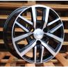 R18x7.5 6X139.7 ET 25 106.1 B1155 Black Polished (MB) For TOYOT (K7) (4x4)