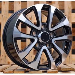 R18x8 5X150 ET 60 110.5 B1156 Black Polished (MB) For TOYOT (K3)