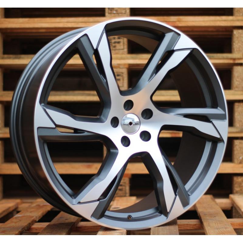 R21x9 5X108 ET 38.5 63.4 B1175 Grey Polished (MG) For VOLVO (Z2) R21x9 5X108 ET 38.5 63.4 B1175 Grey Polished (MG) For VOLVO (Z2)