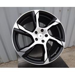 R20x8.5 5X108 ET 42.5 63.4 B1175 Black Polished (MB) For VOLVO (Z1)