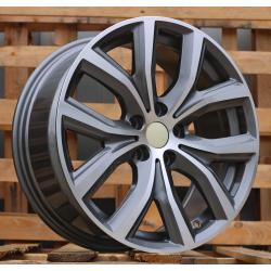 R18x8 5X112 ET 47 66.6 B1176 Grey Polished (MG) For BMW (P1) ((AKC 85 Eur))