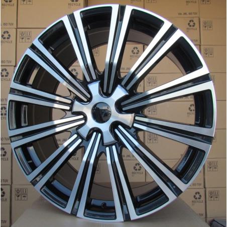 R20x8.5 6X139.7 ET 25 106.1 B1222 Black Polished (MB) For TOYOT (K3)