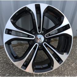 R17x7 5X114.3 ET 40 67.1 B1249 Black Polished (MB) For KIA (Z1+Z4)