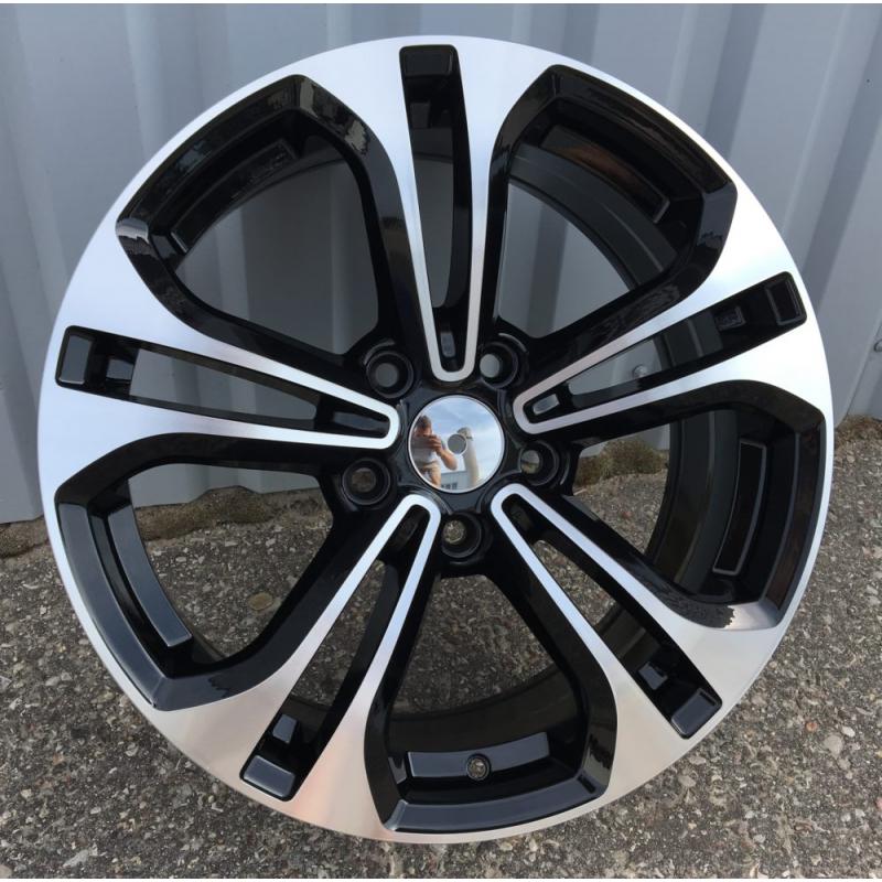 R17x7 5X114.3 ET 40 67.1 B1249 Black Polished (MB) For KIA (Z1+Z4) R17x7 5X114.3 ET 40 67.1 B1249 Black Polished (MB) For KIA (Z1+Z4)