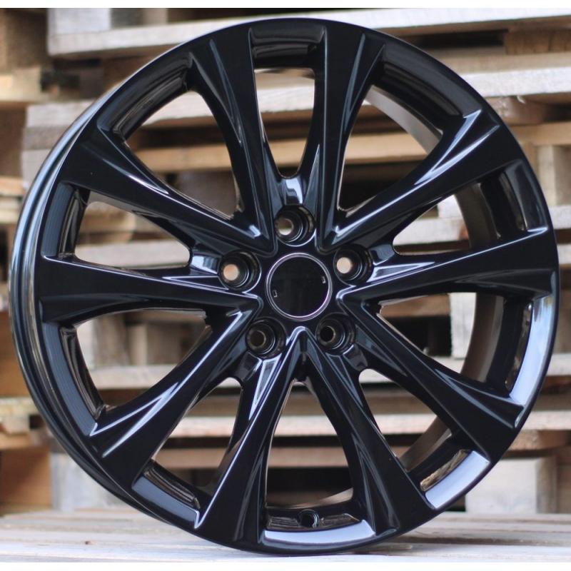 R18x7.5 5X114.3 ET 45 60.1 B1255 Black (BL) For TOYOT (Z1) R18x7.5 5X114.3 ET 45 60.1 B1255 Black (BL) For TOYOT (Z1)
