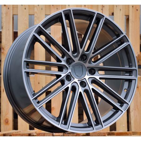 R21x11.5 5X130 ET 60 71.6 B1271 Grey Polished (MG) For PORCH (P) (Rear+Front)