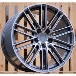 R20x11 5X130 ET 60 71.6 B1274 Grey Polished (MG) For PORCH (P+Z2) (Rear+Front)