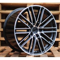 R20x9.5 5X130 ET 55 71.6 B1274 Black Polished (MB) For PORCH (K3+P+Z2)