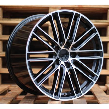 R20x9.5 5X130 ET 55 71.6 B1274 Black Polished (MB) For PORCH (K3+P+Z2)