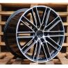R21x9 5X112 ET 26 66.5 B1274 (BK5494) Black Polished (MB) For PORCH (K4) (Rear+Front)