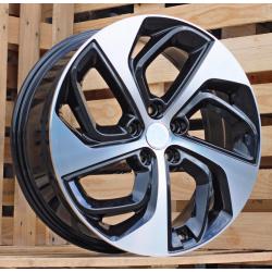 R17x7 5X114.3 ET 45 67.1 B1278 (BK5312) Black Polished (MB) For HYUND (R)