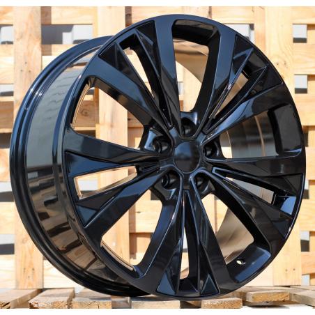 R20x8.5 5X108 ET 45 63.3 B1281 Black (BL) For JAGUAR (P)
