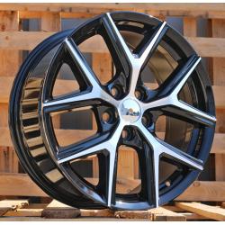 R18x7.5 5X114.3 ET 45 73.1 B1344 Black Polished (MB) For RACIN (Z1)