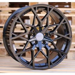 R20x8.5 5X112 ET 26 66.6 B1383 Black (BL) For BMW (Z2+Z1) (Rear+Front)
