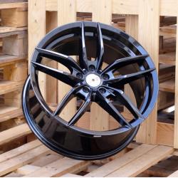 R19x8.5 5X114.3 ET 40 73.1 B1407 Black (BL) For RACIN (P) (Rear+Front)