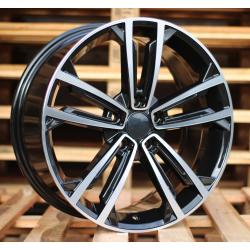 R18x7.5 5X112 ET 45 57.1 B1415 Black Polished (MB) For VW (Z3) ((AKC 95 Eur))