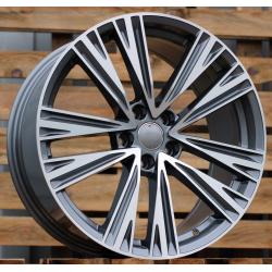 R19x8.5 5X112 ET 40 66.5 B1424 Grey Polished (MG) For AUD (P2+Z4) ())
