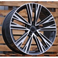 R19x8.5 5X112 ET 40 66.5 B1424 Black Polished (MB) For AUD (Z3)