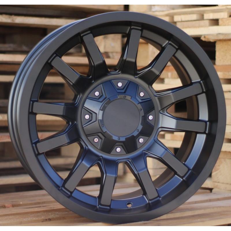 R18x9 10X114/127 ET 0 71.5 B1427 Black Half Matt (BLHM) For RACIN (P2+Z2) ((AKC 90 Eur)) R18x9 10X114/127 ET 0 71.5 B1427 Black Half Matt (BLHM) For RACIN (P2+Z2) ((AKC 90 Eur))