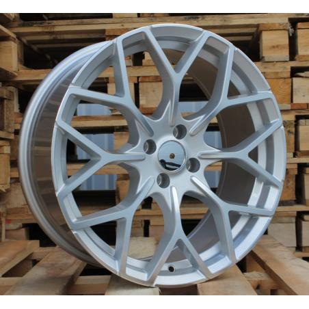R16x5.5 4X100 ET 30 60.1 B1449 Polished Silver (MS) For SMART (P) ((AKC 65 Eur) HAXER Front+Rear)