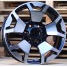 R18x7.5 6X139.7 ET 25 106 B1460 Black Polished (MB) For TOYOT (Z2) (4x4)