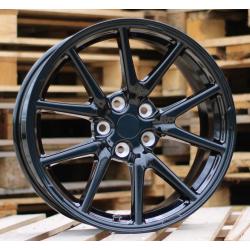 R18x8.5 5X114.3 ET 40 64.1 B1503 Black Half Matt (BLHM) For TESLA (Z1) (Model 3)