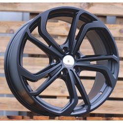 R19x8 5X112 ET 45 57.1 B1525 Black Half Matt (BLHM) For VW (P+P1+Z3)