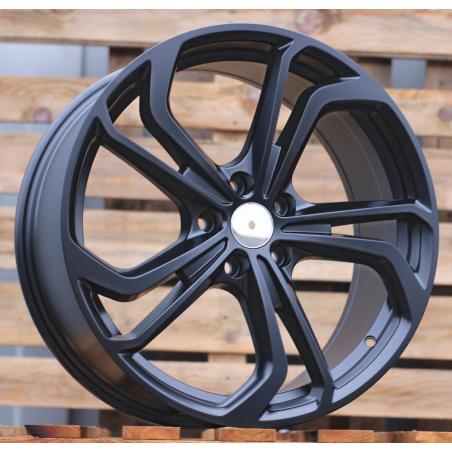 R19x8 5X112 ET 45 57.1 B1525 Black Half Matt (BLHM) For VW (P+P1+Z3)