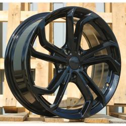R17x7.5 5X112 ET 45 57.1 B1525 Black (BL) For VW (Z1)