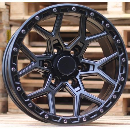 R17x9 6X139.7 ET M12 110.1 B1536 Black Half Matt (BLHM) For 4X4 (Z2)