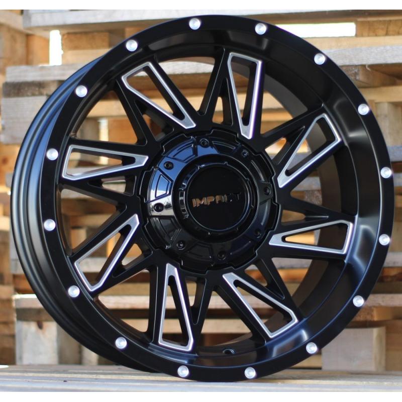 R18x9 10X120/127 ET M12 78.1 B1544 Black Matt+Polished Lip (BMPL) For 4X4 (K7) R18x9 10X120/127 ET M12 78.1 B1544 Black Matt+Polished Lip (BMPL) For 4X4 (K7)