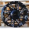R18x9 10X120/127 ET M12 78.1 B1544 Black Matt+Polished Lip (BMPL) For 4X4 (K7)