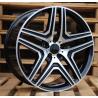 R21x10 5X112 ET 46 66.6 BK206 (BY157) Black Polished (MB) For MER (Z3)