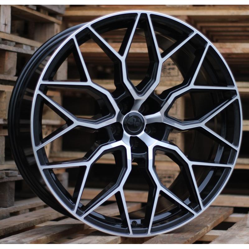 R23x10.5 5X112 ET 25 66.5 B1604 Black Polished (MB) For RACIN (Z4) (STYLE VOSSEN) R23x10.5 5X112 ET 25 66.5 B1604 Black Polished (MB) For RACIN (Z4) (STYLE VOSSEN)